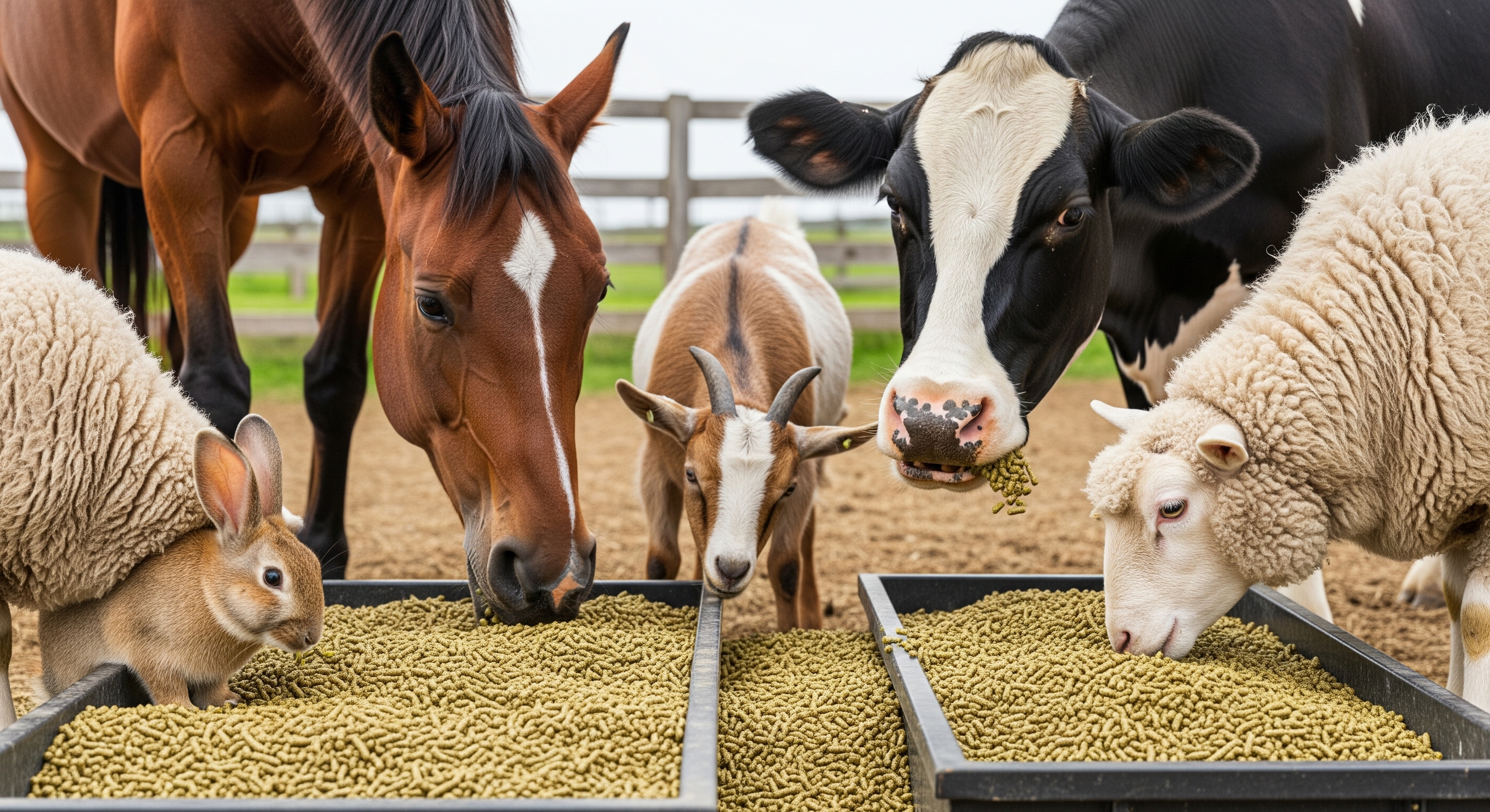 Pellets de alfalfa ricos en vitaminas y nutrientes, ideales para mejorar la nutrición animal.